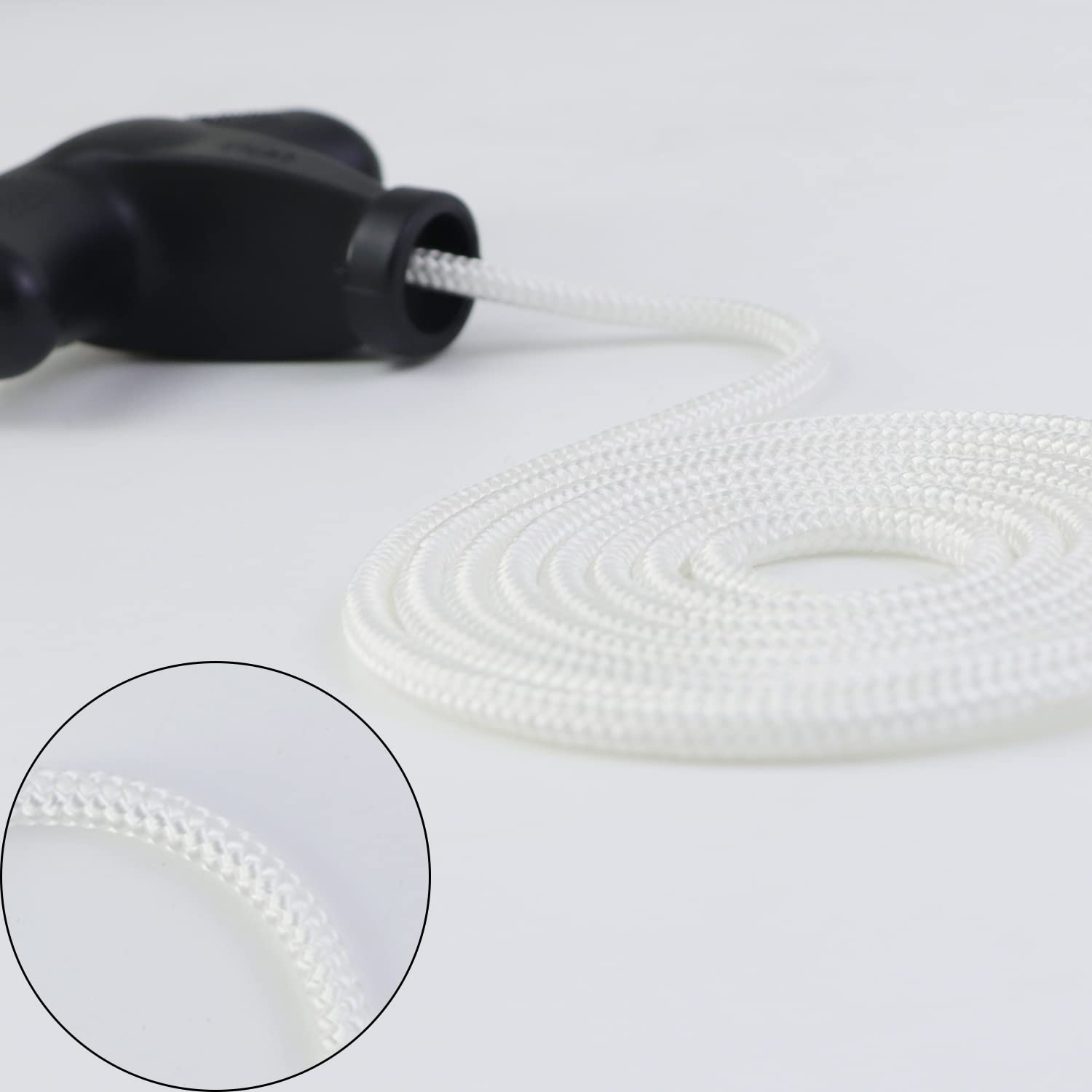 WOTIAN pull start handle with plastic core and rubber exterior for comfortable grip