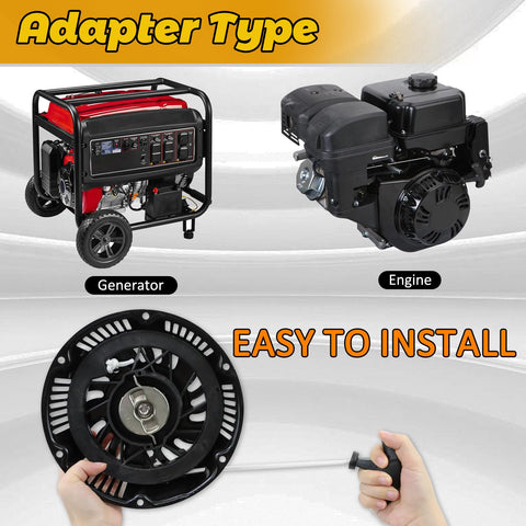 WOTIAN recoil pull start compatibility overview for generators and engines