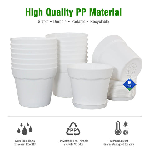 WOUSIWER lightweight, durable plastic for easy handling