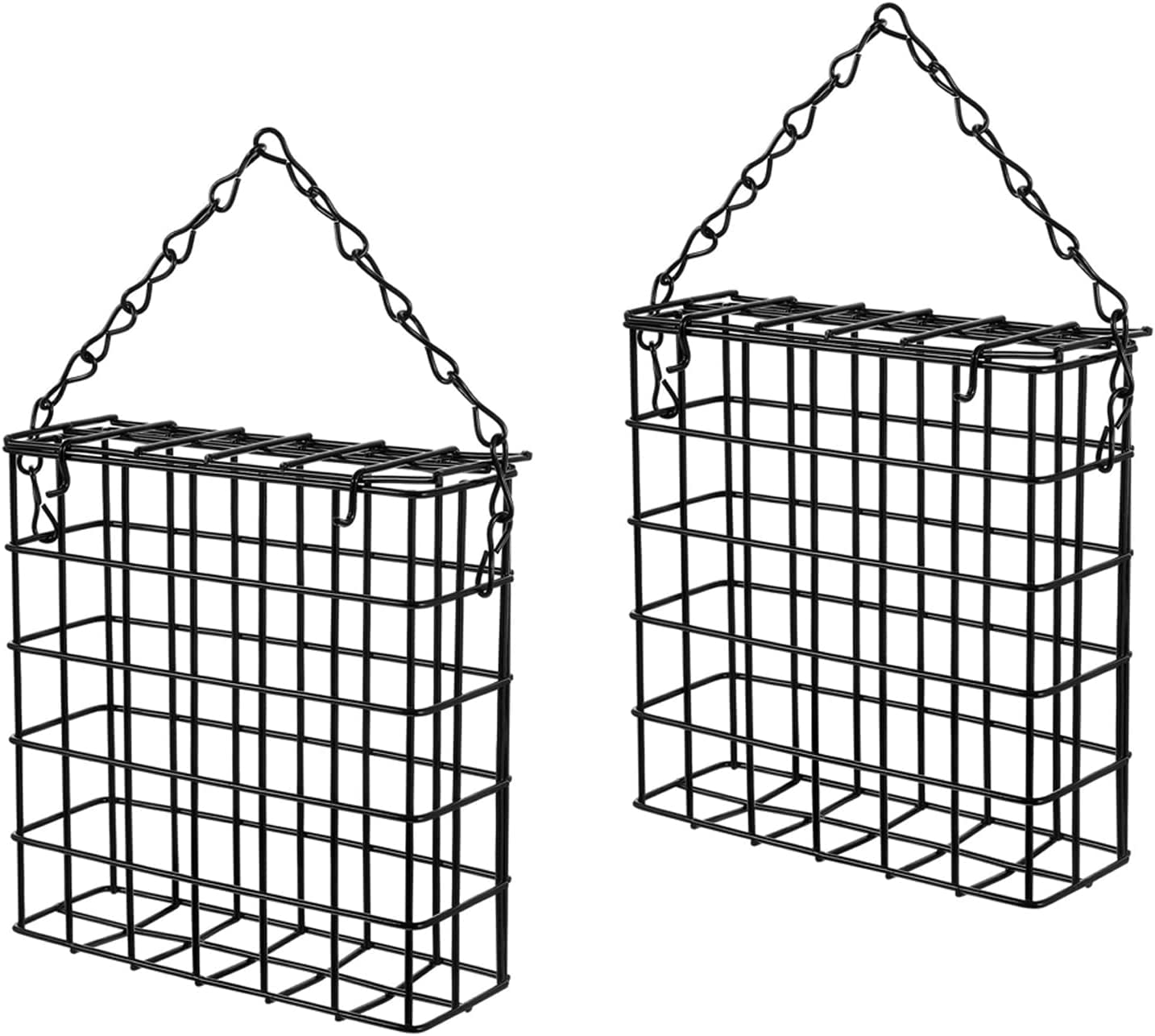 WOWARE Bird Suet Cake Feeder hanging outside to attract garden birds