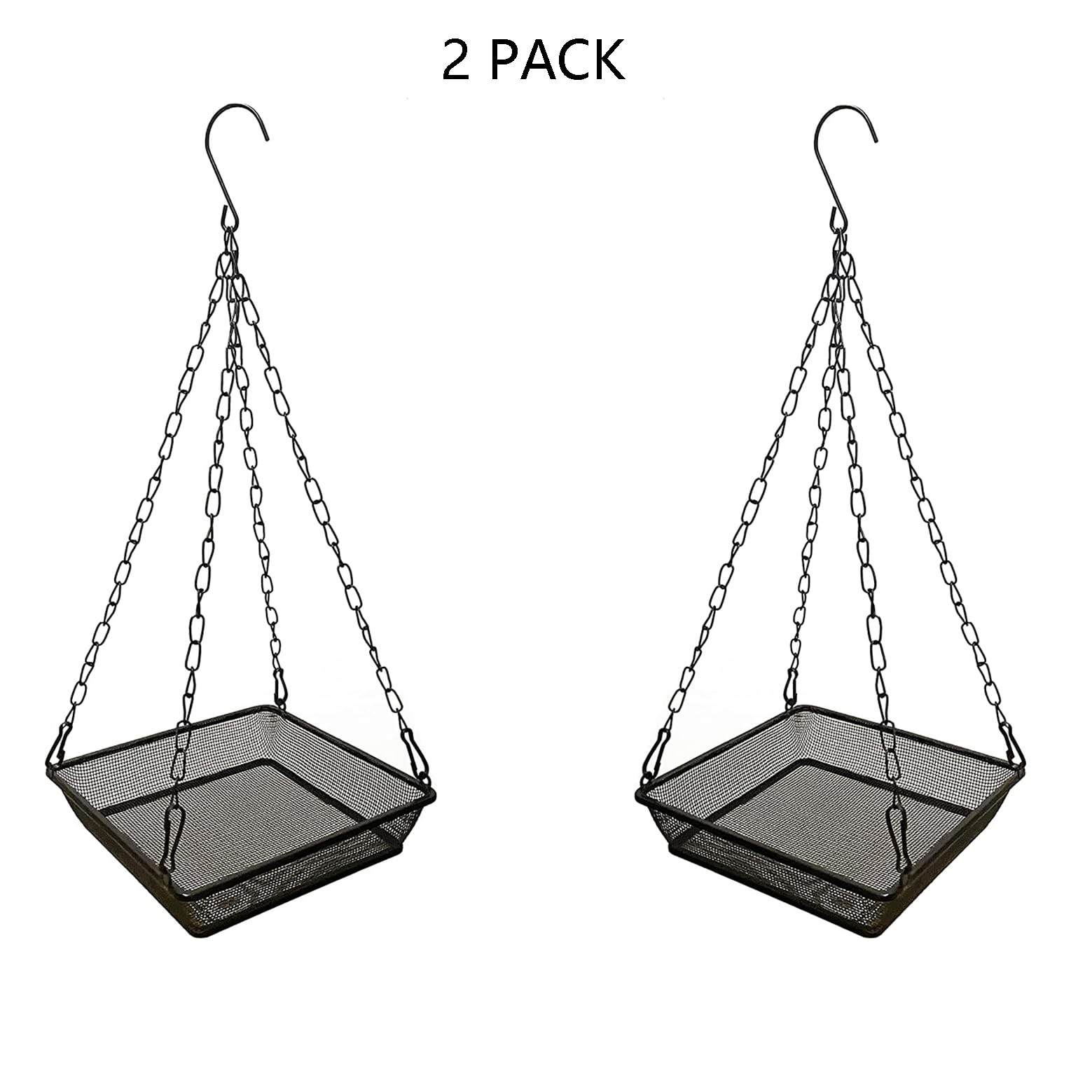 WOWARE bird feeder tray with easy-hang design for quick setup