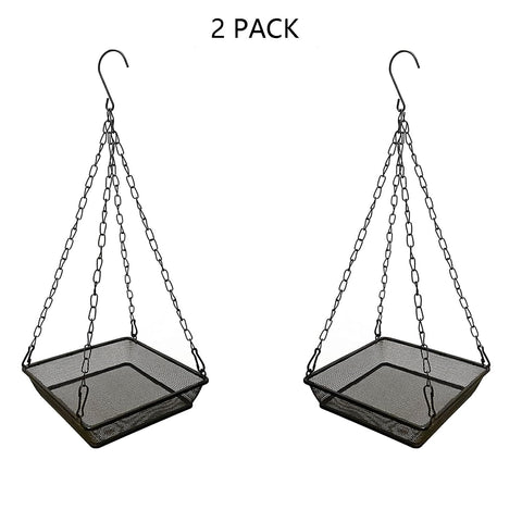 WOWARE bird feeder tray with easy-hang design for quick setup