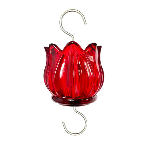 WOWARE flower-design moat attracts hummingbirds to perch and feed