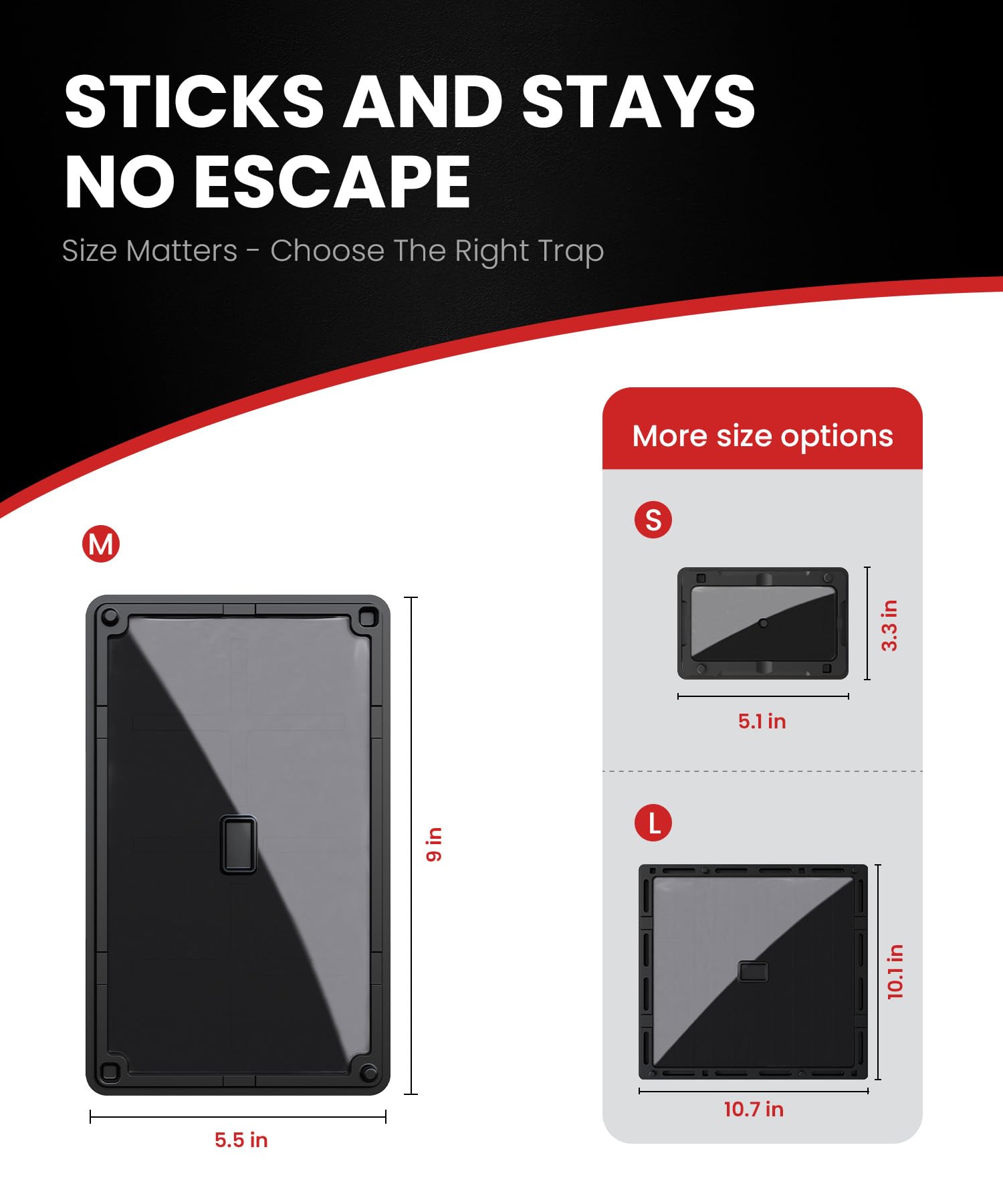 Wowcatch non-toxic glue traps with strong adhesive for safe homes.