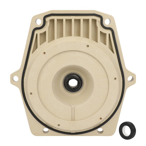 Wowewk seal plate for Pentair Whisperflo, closeup shows durable PET material enhancing seal strength.