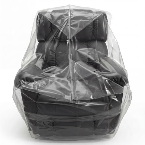 Wowfit furniture cover unfolded to 34W x 42D for versatile protection.