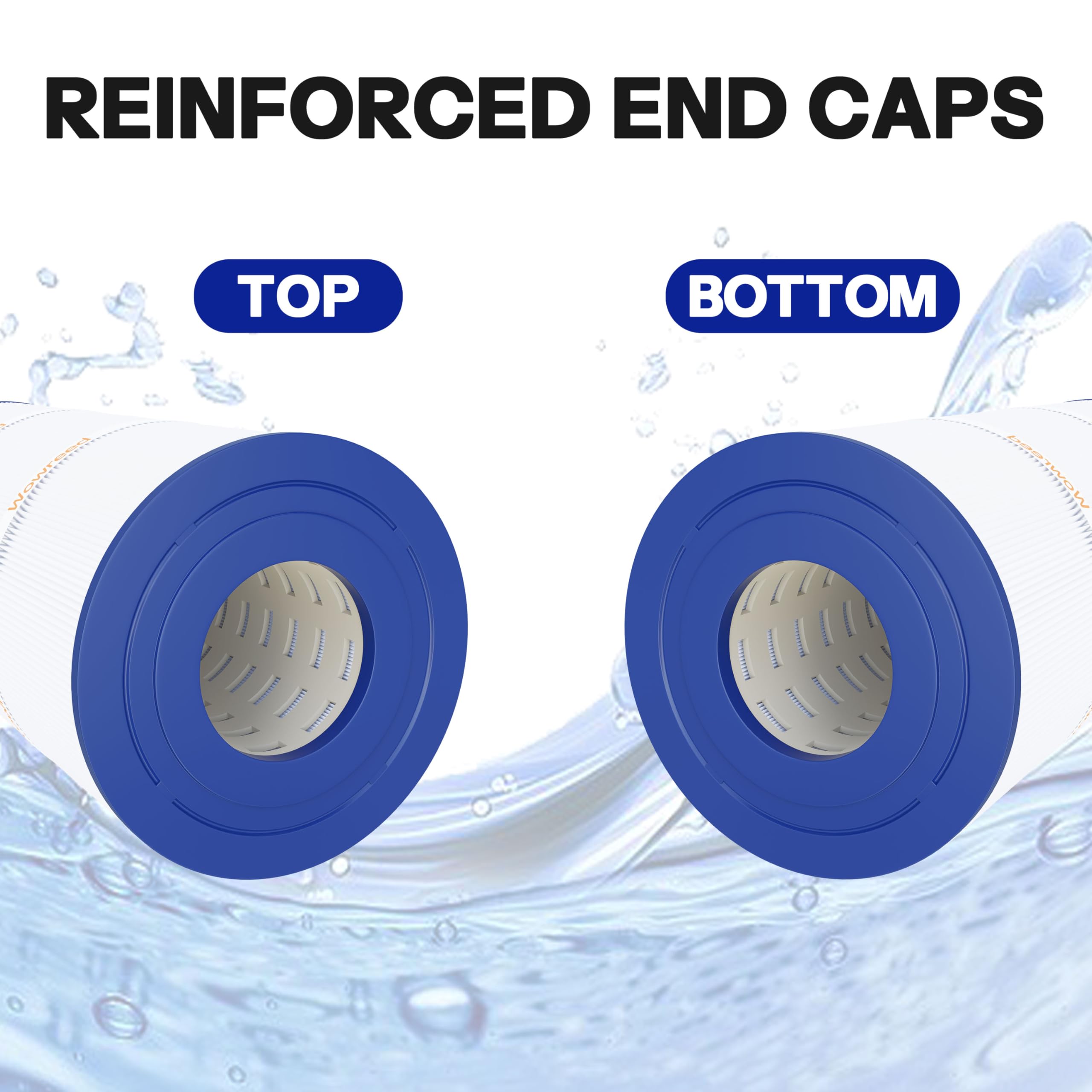 Wowreed fabric-structure filter enables easier cleaning and maintenance.