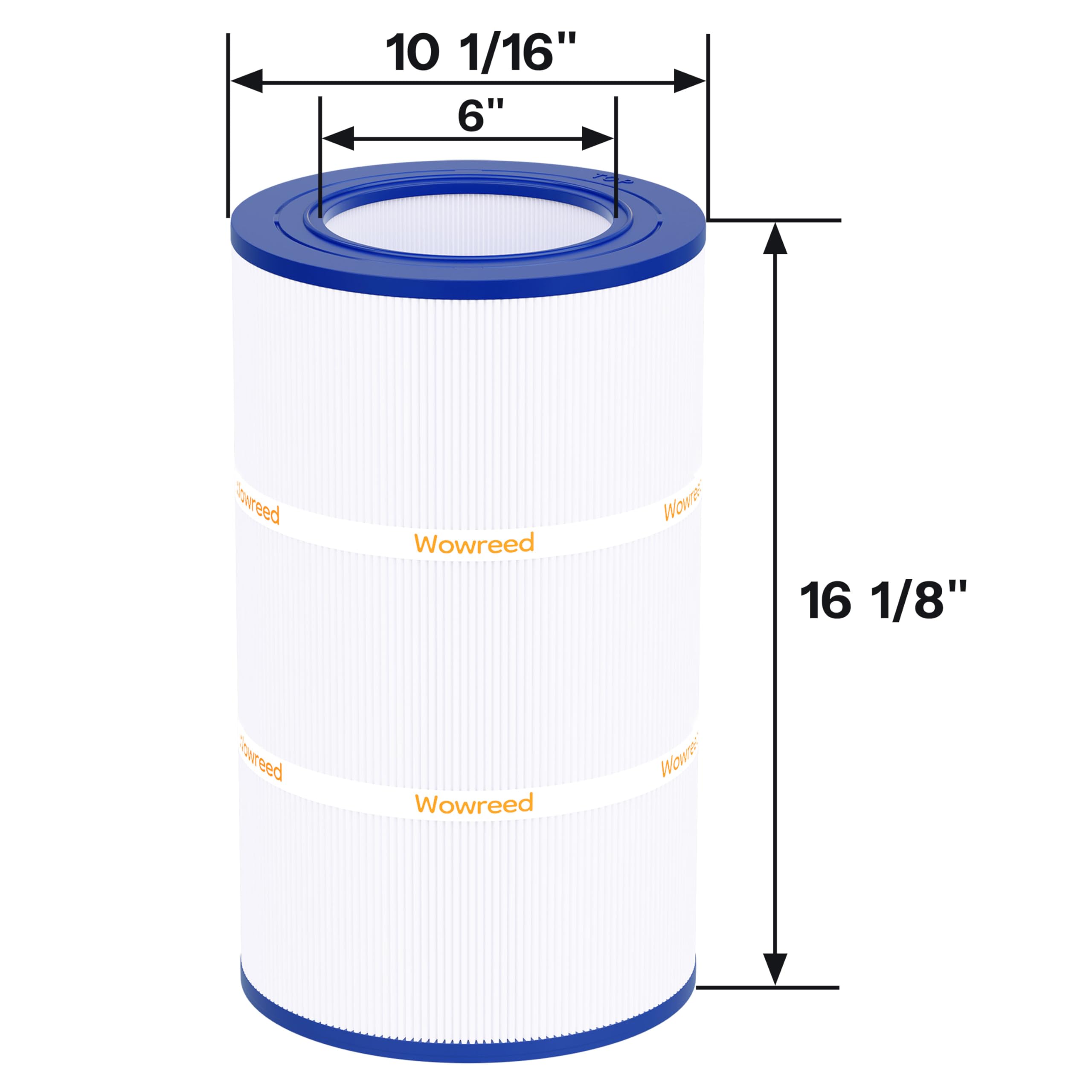 Wowreed pool filter assembly view highlighting easy installation and secure connections.