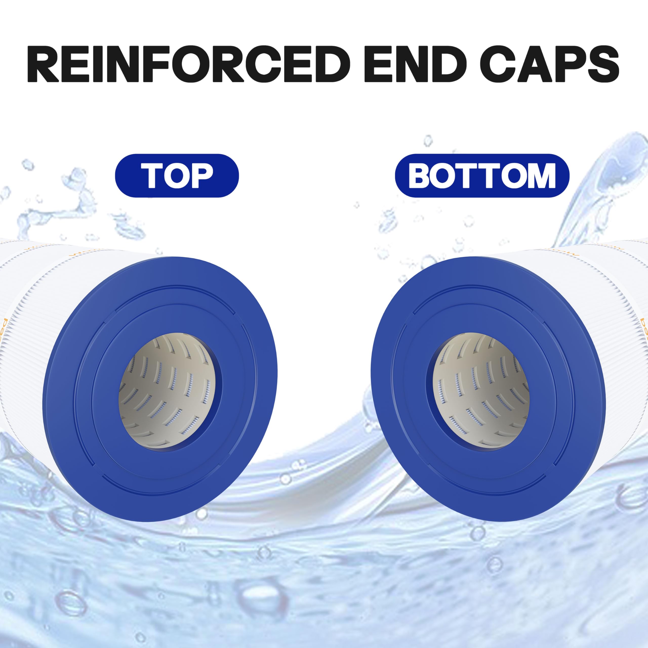 Wowreed filter fabric structure design enables easy cleaning and clearer water.