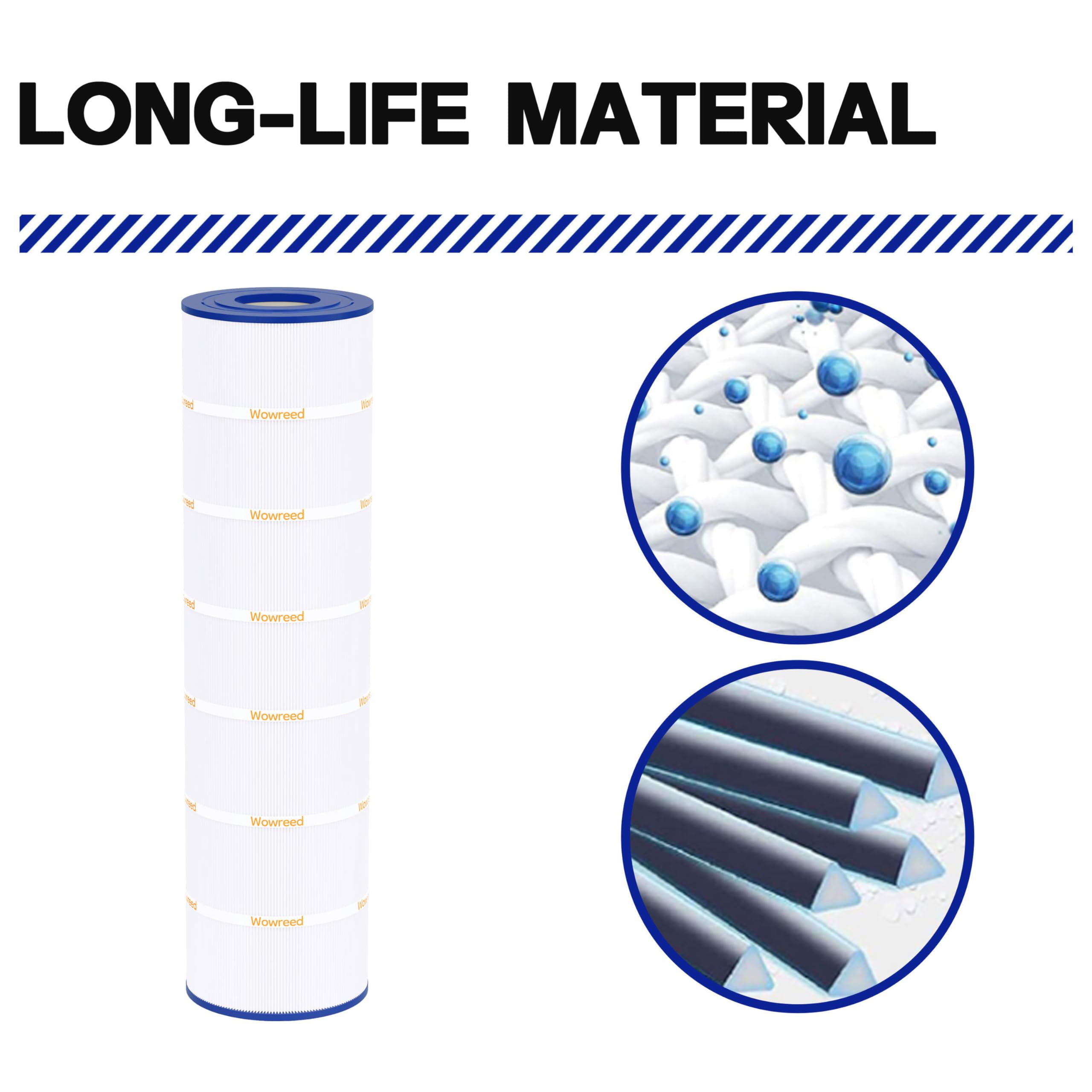 Wowreed pool filter FC-0823 model-match design supports reliable replacement.