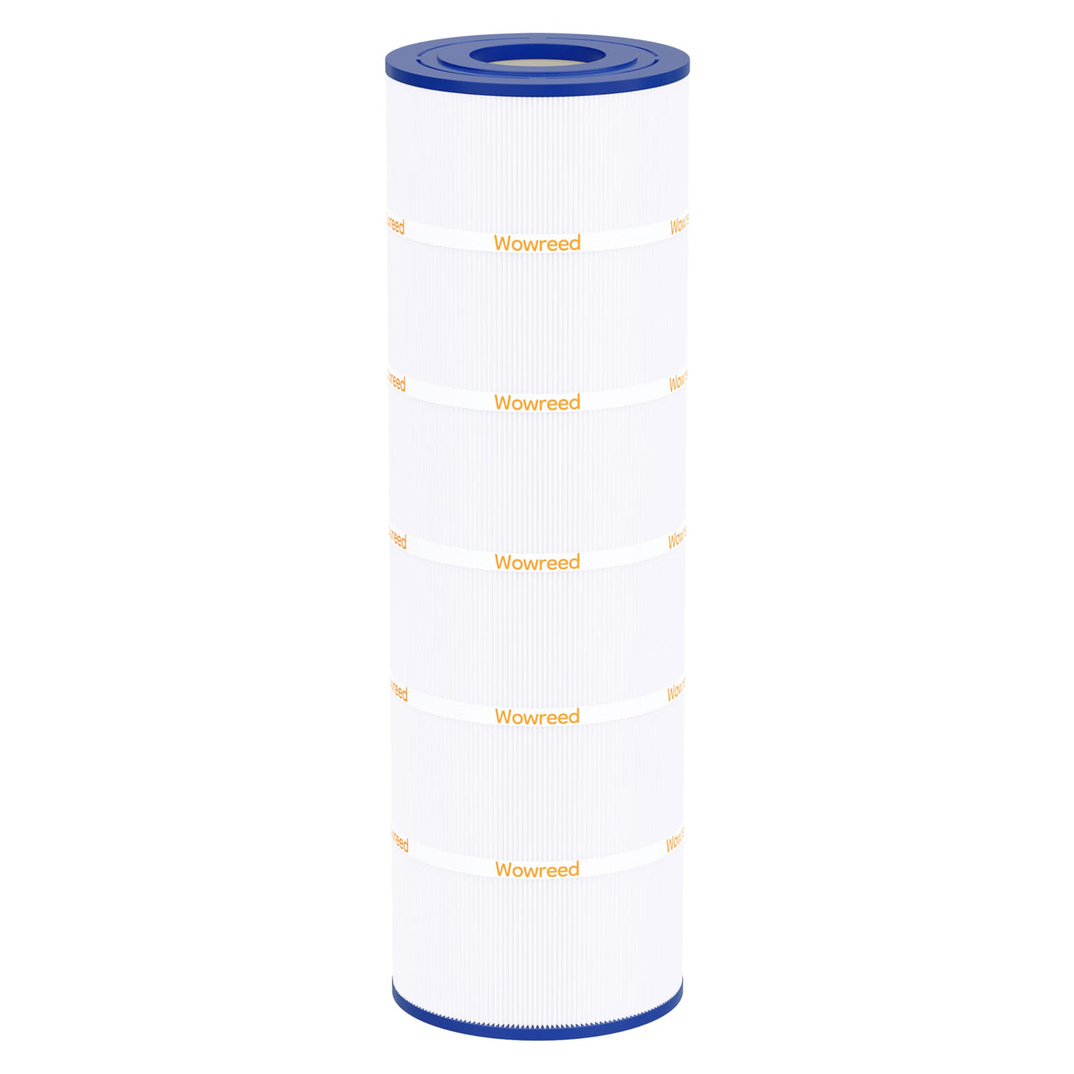 Wowreed pool filter front view highlights quick compatibility and easy installation