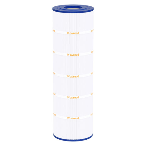 Wowreed pool filter front view highlights quick compatibility and easy installation