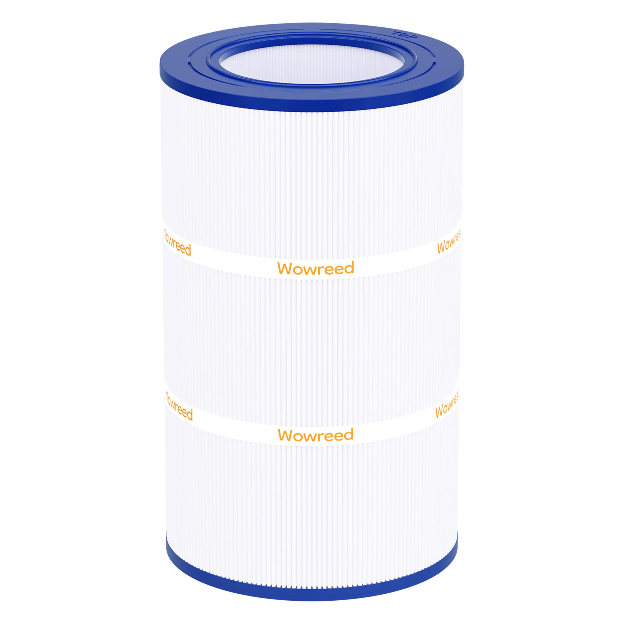 Wowreed pool filter PAP75 close-up showing durable media for clearer water.