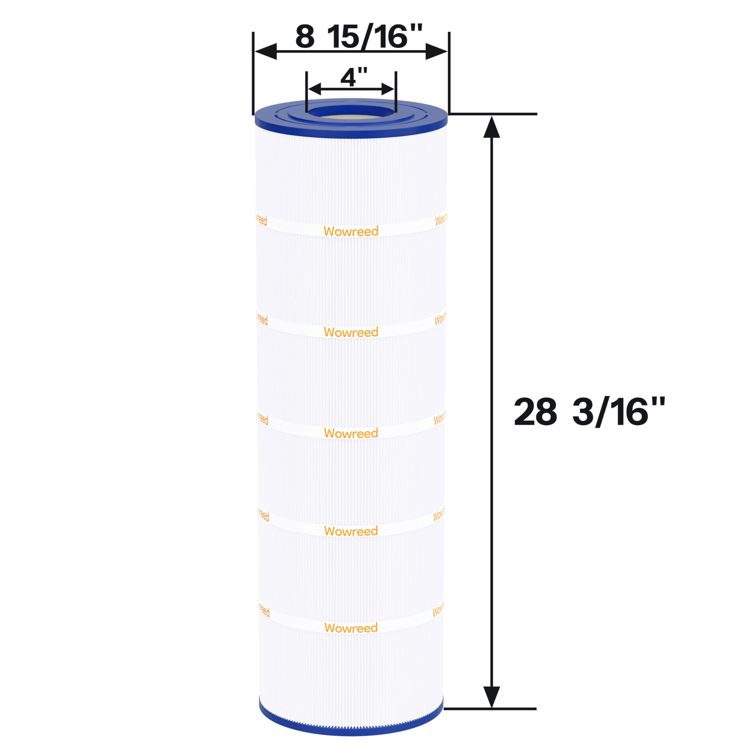 Wowreed pool filter side-mount shows secure fit with multiple models