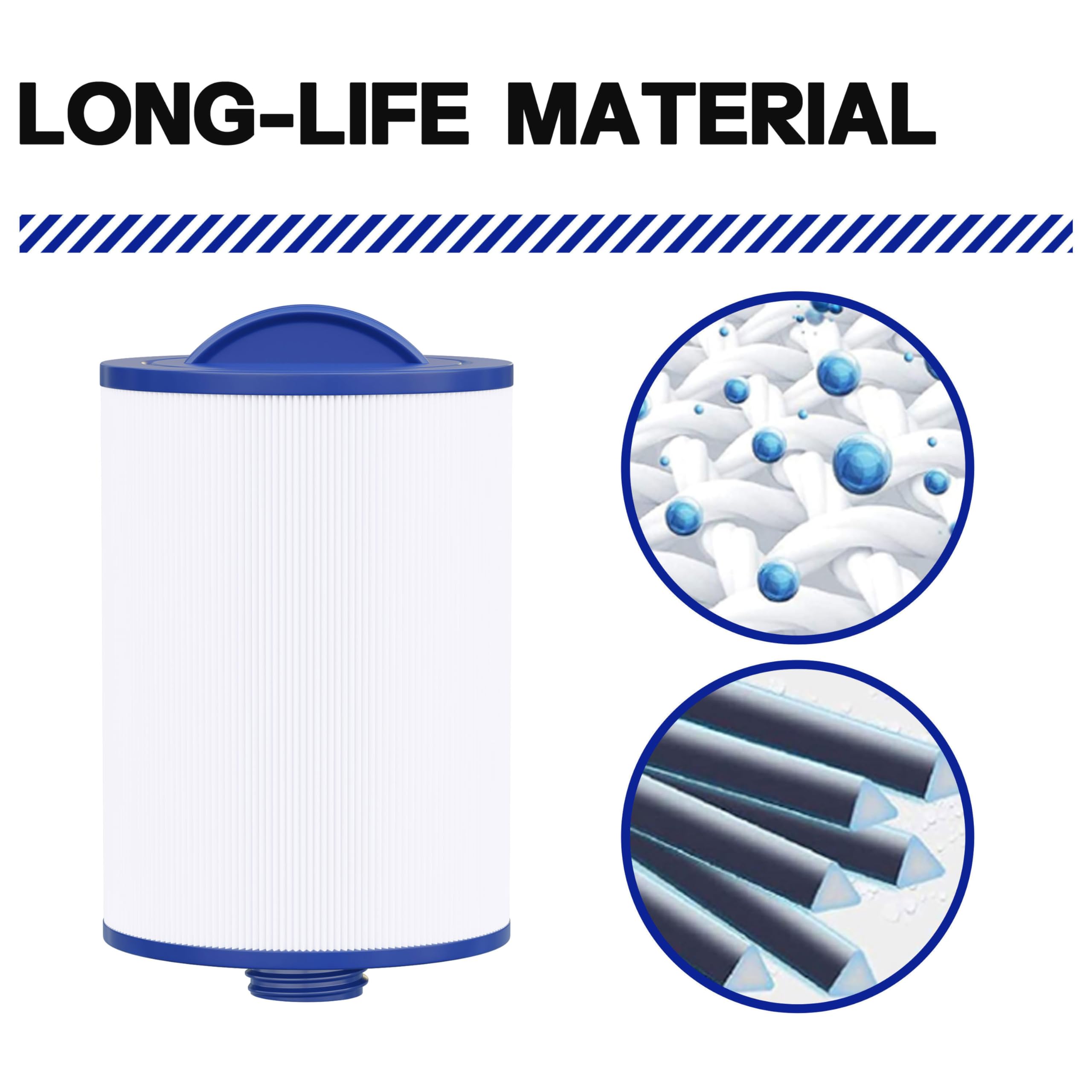 Wowreed spa filter 03FIL1400 alignment showing correct threading for simple swaps