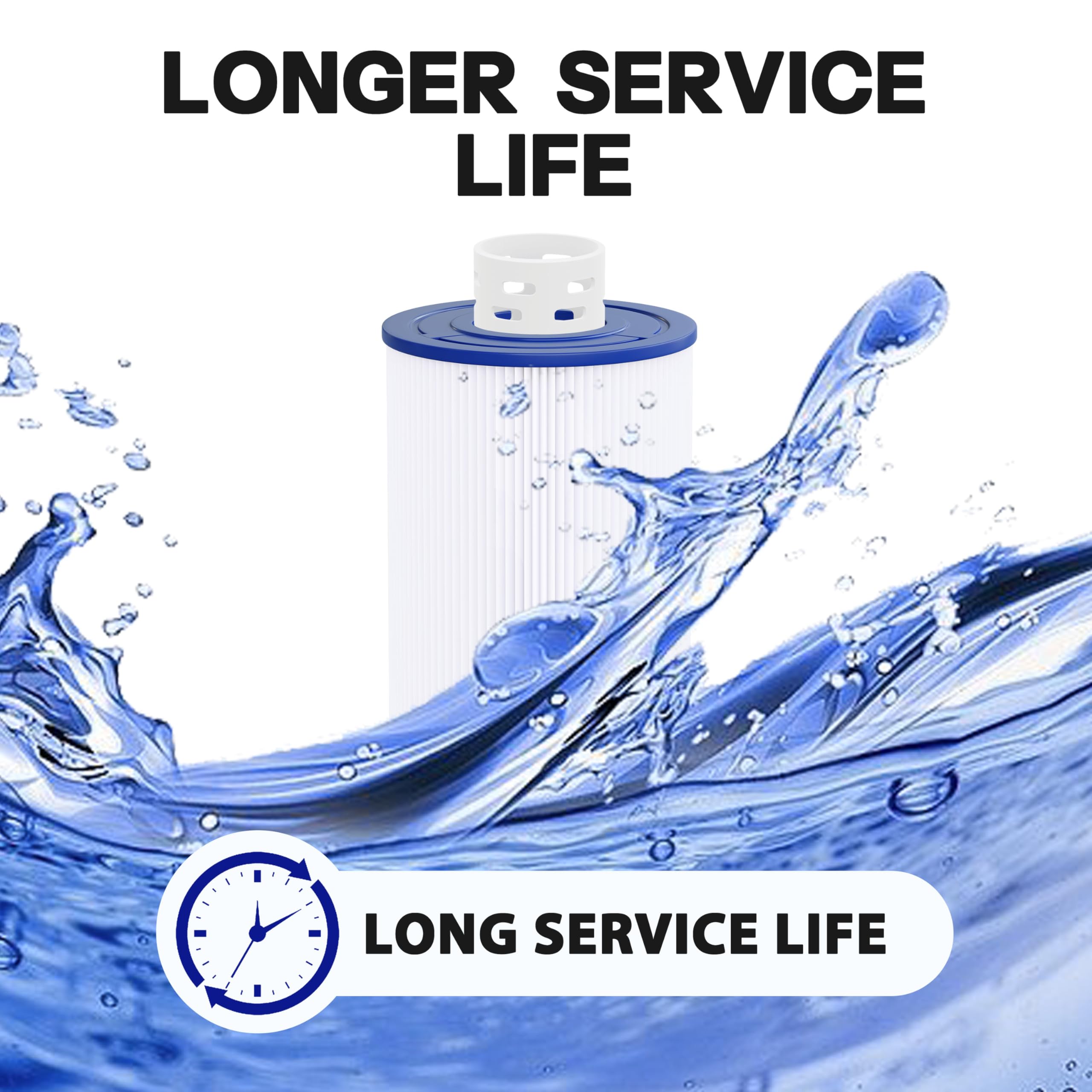 Wowreed spa filter works with 8172500 compatibility for common hot tubs.