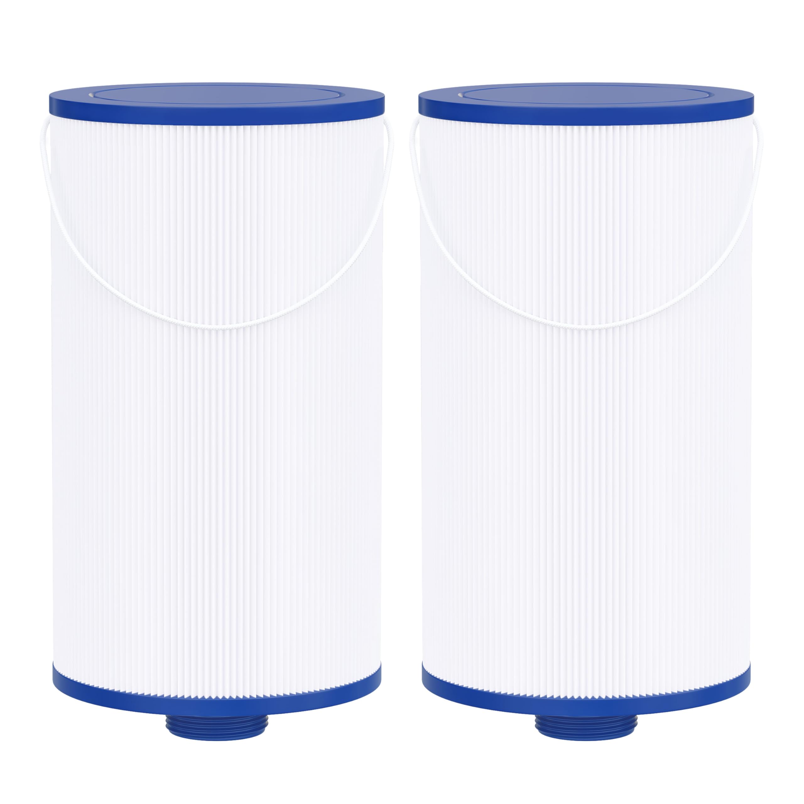 Wowreed spa filter front view showing FC-2402 compatibility for reliable filtration.