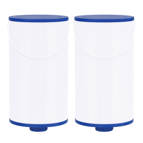 Wowreed spa filter front view showing FC-2402 compatibility for reliable filtration.