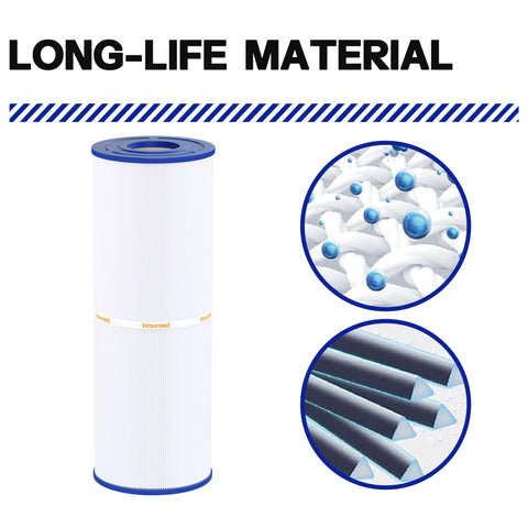 Wowreed spa filter top and bottom openings for universal compatibility.