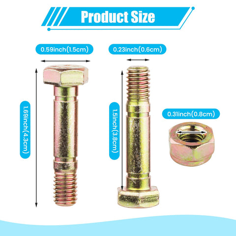 Woxla 52100100 nuts 6-set ensures secure fasteners during maintenance.
