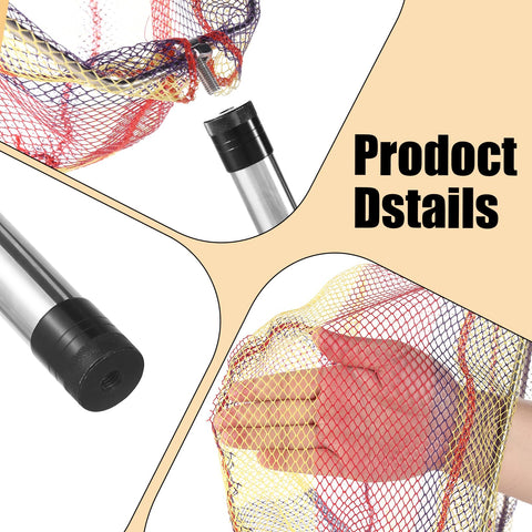 Woxnoc ergonomic handle provides comfortable grip during longer catching sessions.