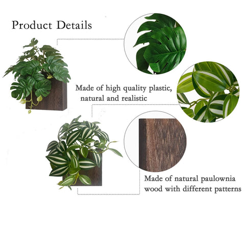 WOYOO hanging greenery creates a space-saving botanical focal point