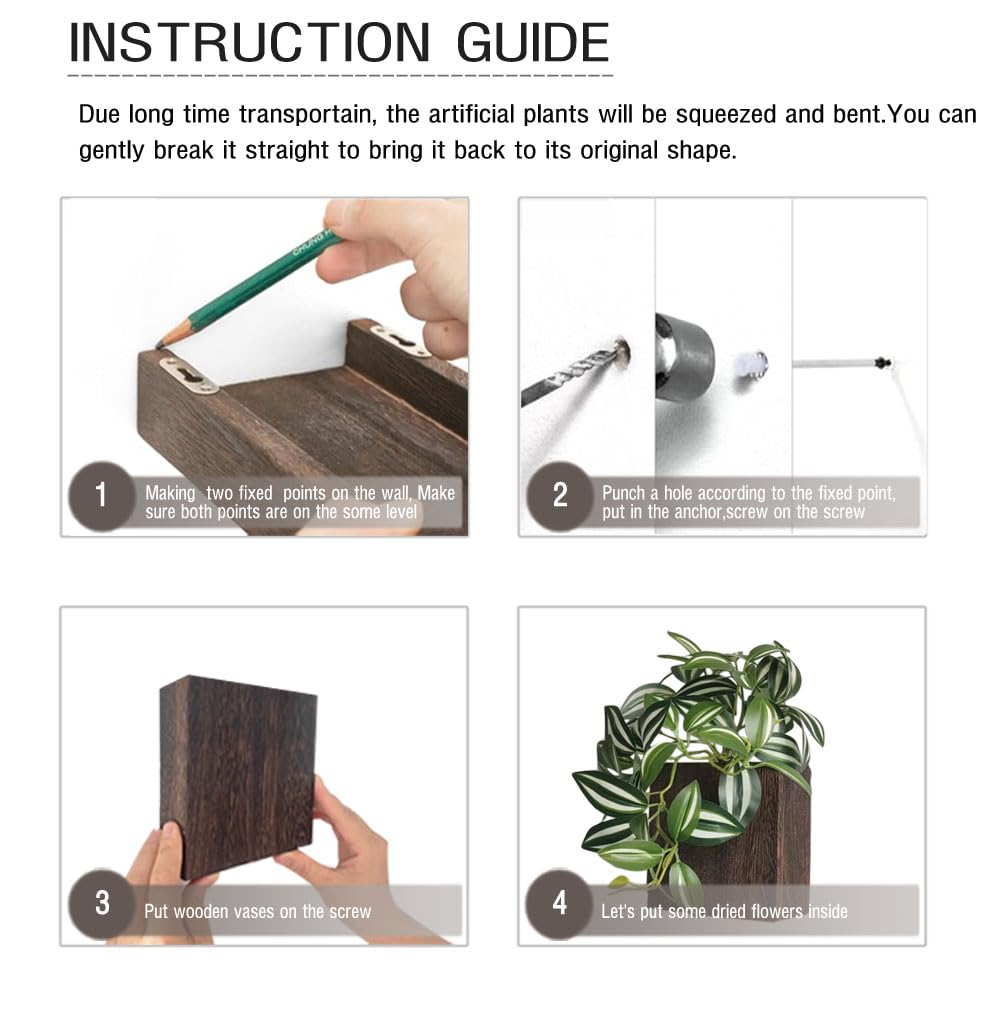 WOYOO artificial plant wall decoration enhances bedrooms, living rooms, and bathrooms.
