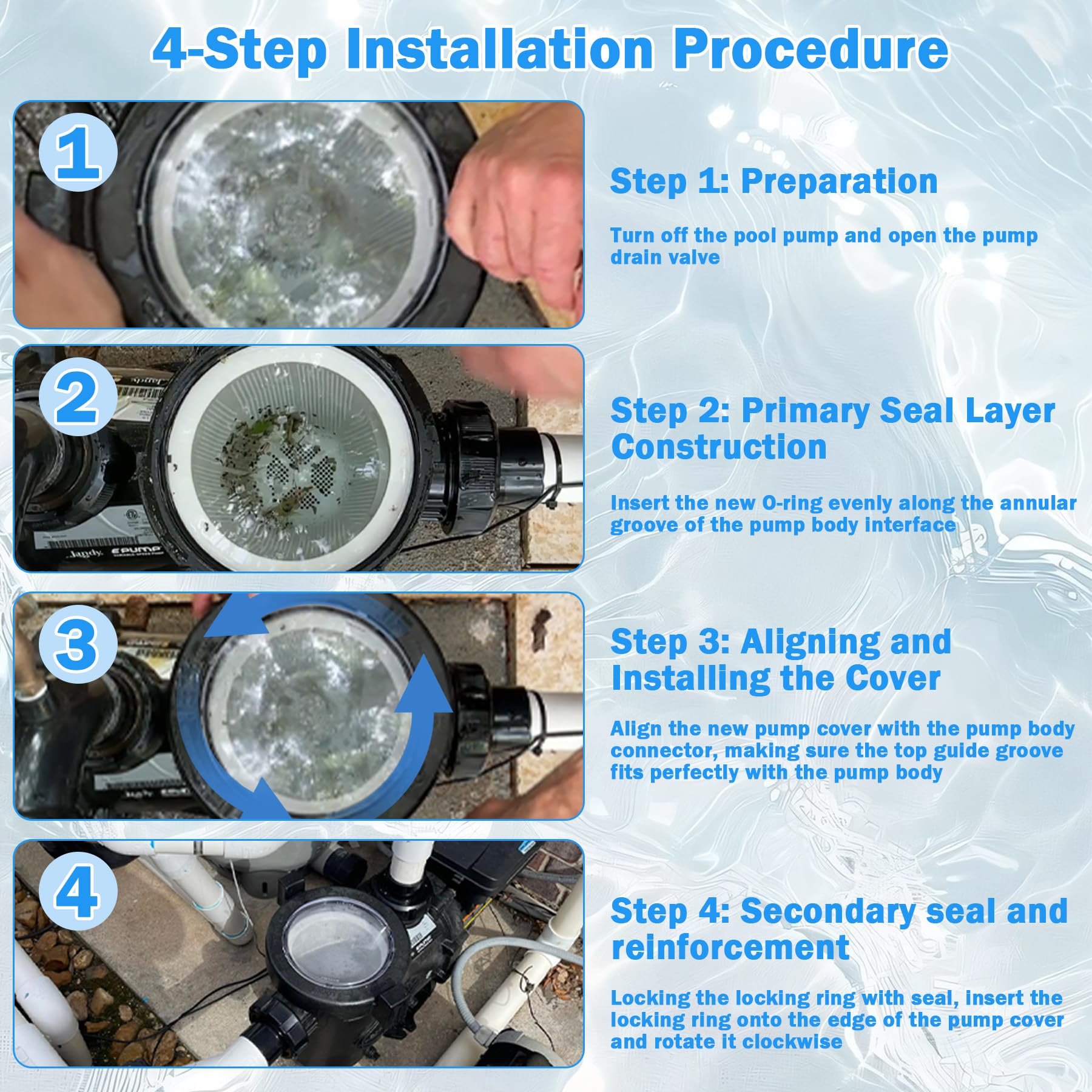 WPL R0446200 all-season seal withstands -20°C to 120°C for reliable operation.