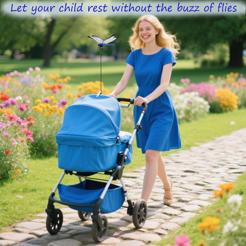 WPPOWER dragonfly hat clip design adds color and charm to outdoor outfits.