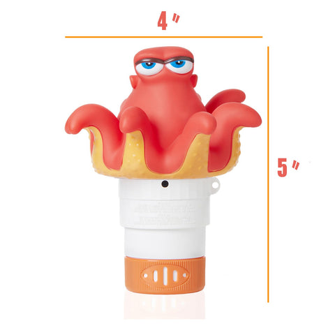 WQTHE Octopus Floater folded for compact storage when not in use