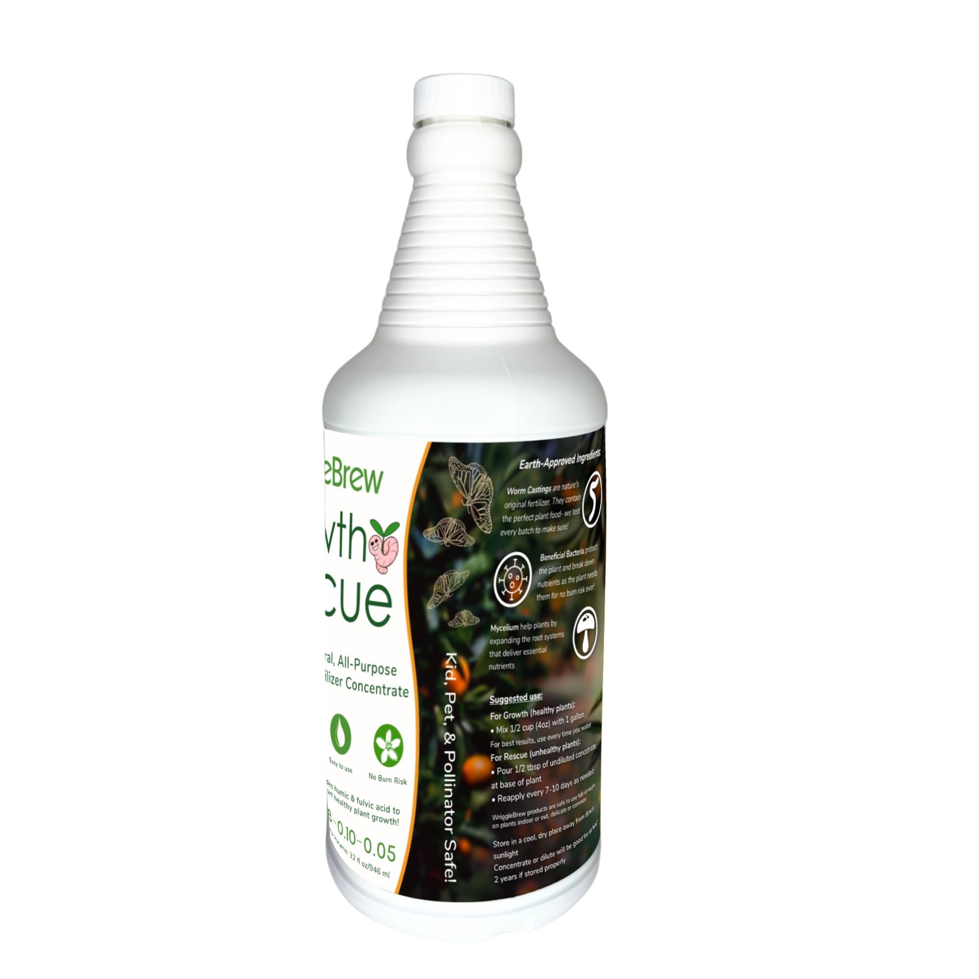 WriggleBrew ornamentals promote vibrant foliage and colorful blooms