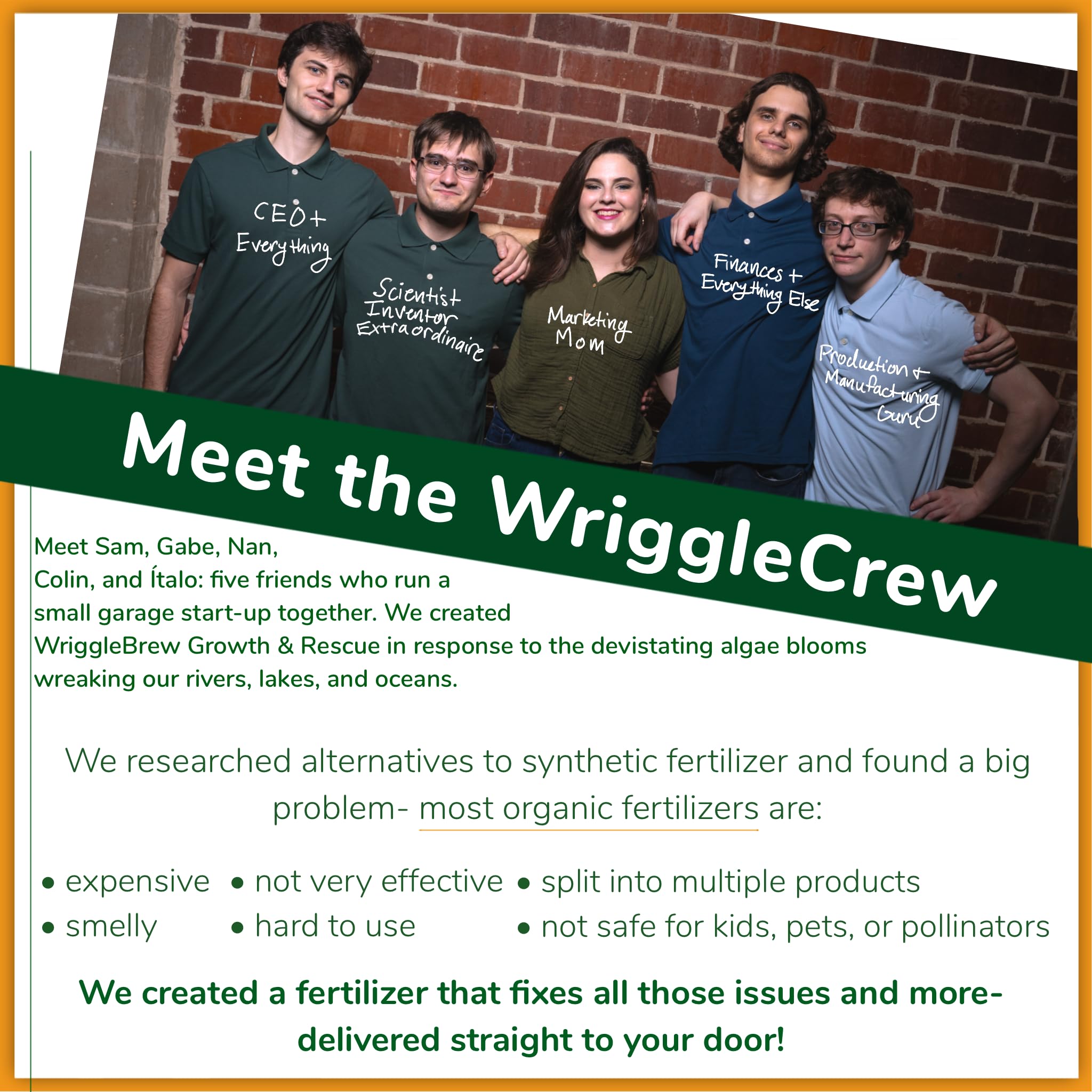 WriggleBrew supports vegetables and fruits with all‑purpose garden nutrition