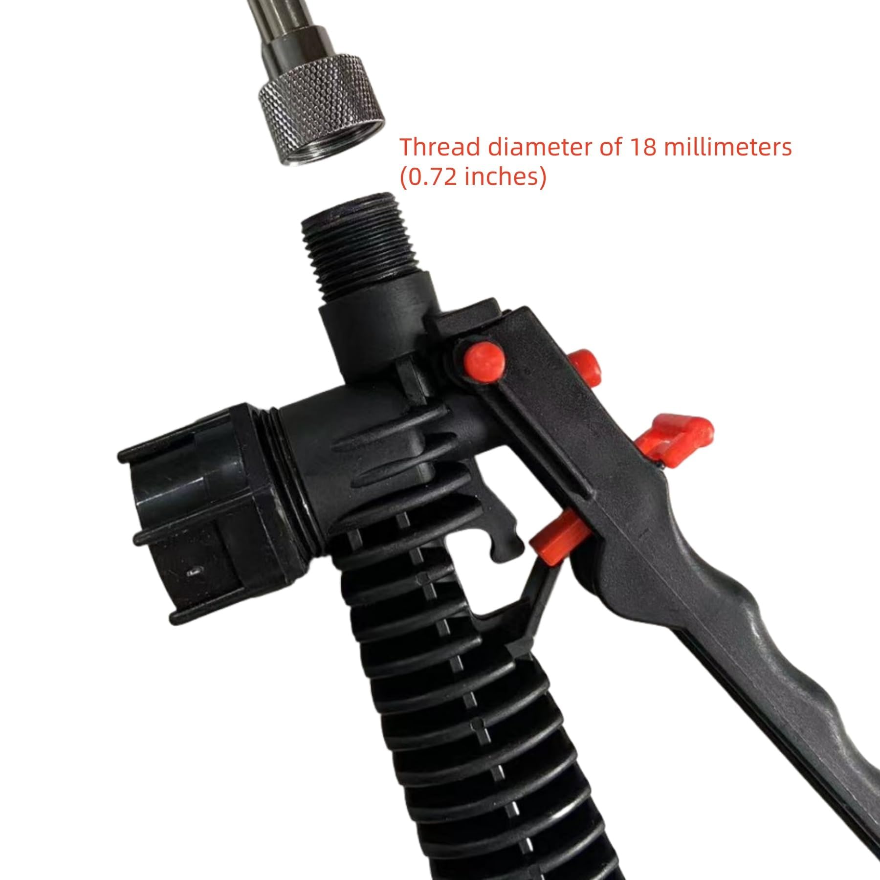 Wrjmzdcfdcf backpack sprayer parts handle with 18 mm thread compatibility