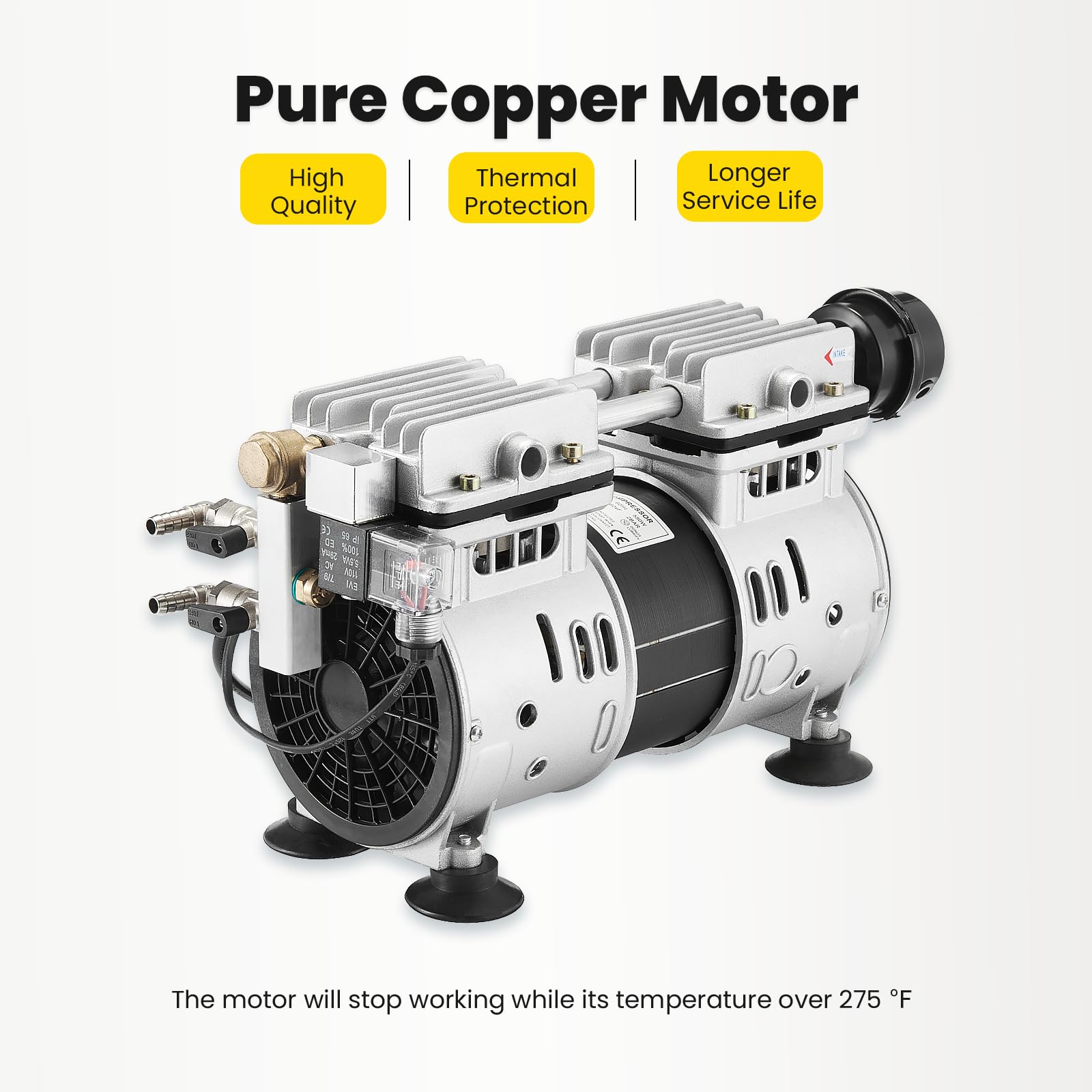 Thermal protection prevents overheating in WRSTER-TECH pond aerator
