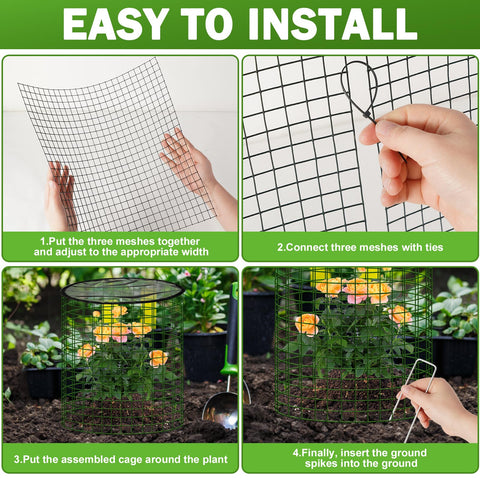 WSFSLJWDW complete kit includes four cages and covers