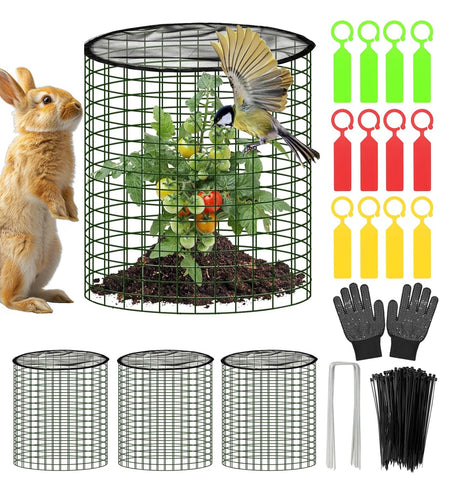 WSFSLJWDW plant protector cage for vegetables provides sturdy garden protection
