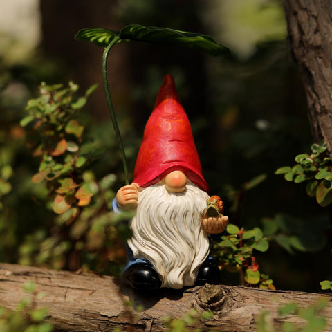 WSHMZYHOME blue outfit gnome detail for charming focal points