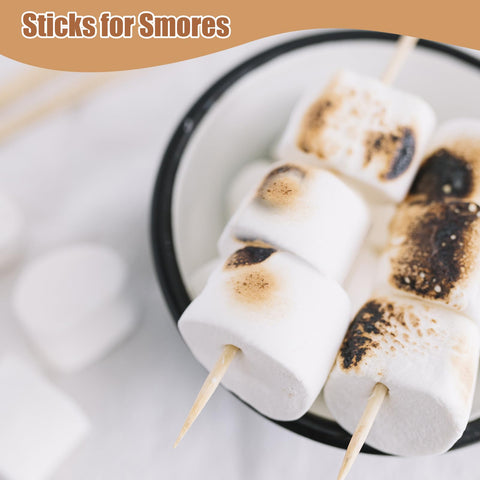 WSICSE bamboo skewers suitable as plant stakes and garden supports.