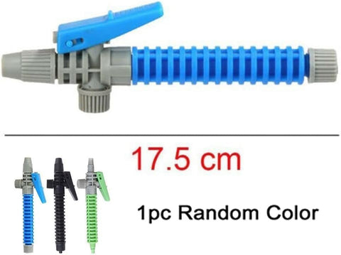 WsjiaboFux trigger sprayer handle assembly close-up highlights sturdy materials for garden use.