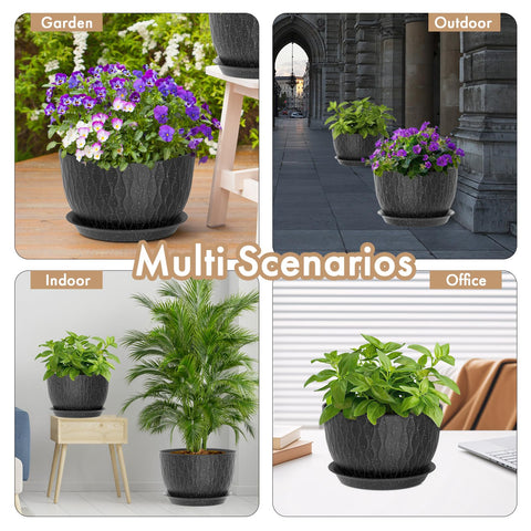 WSMKSZ elegant garden decor pot complements patios and living spaces.