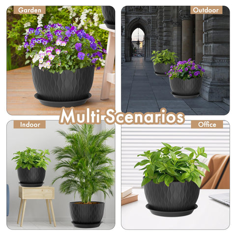 WSMKSZ garden-decor-idea-pot enhances home decor with practical plant presentation.