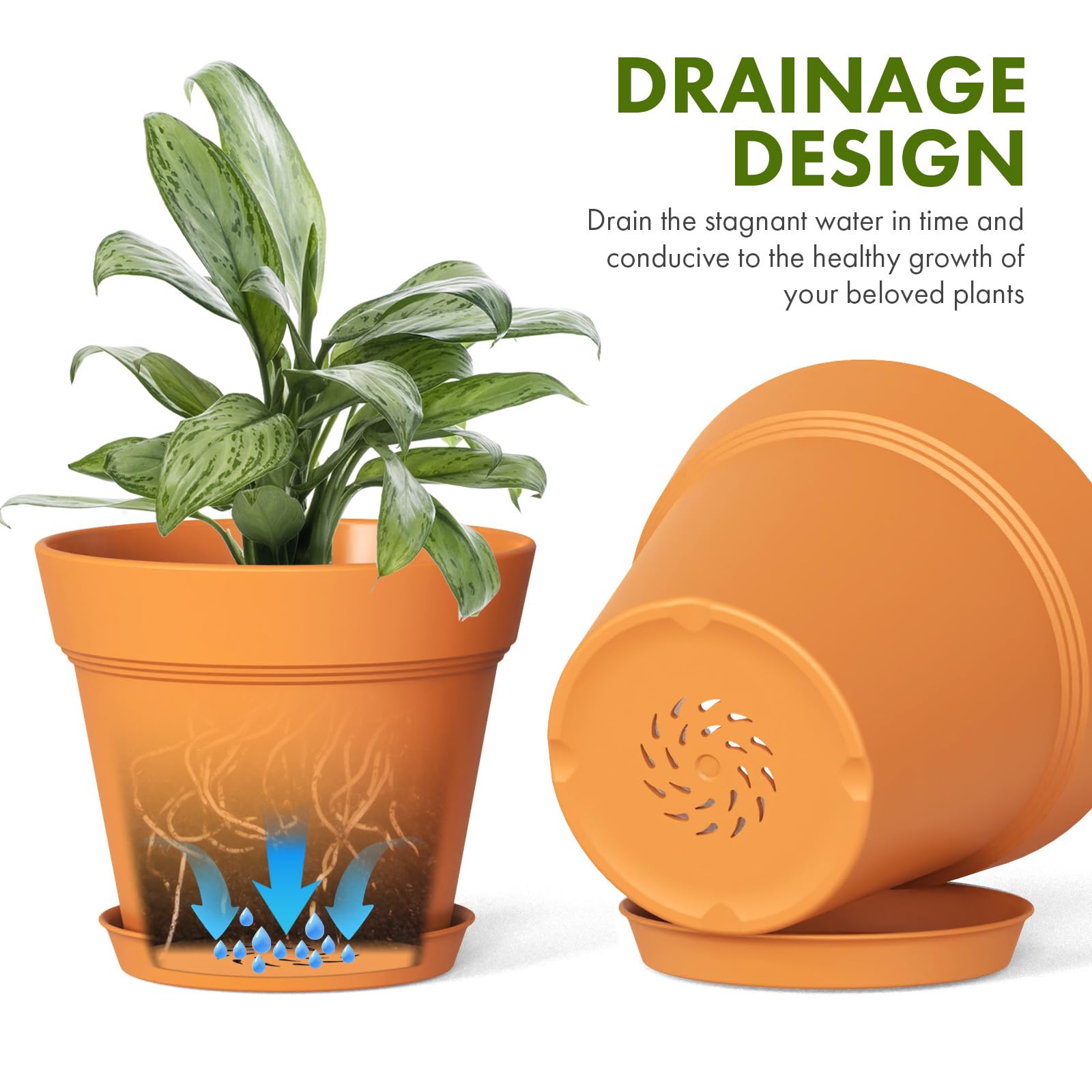 WSMKSZ versatile pot for indoor and outdoor window sills