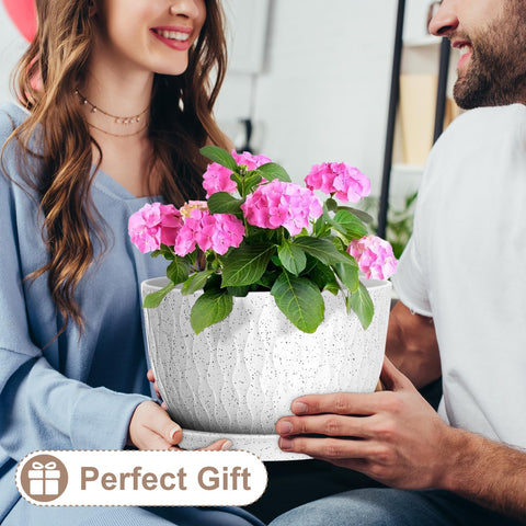 WSMKSZ large indoor-outdoor plant pot suitable for versatile spaces