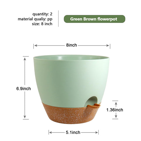 WSMKSZ mesh drainage holes promote healthy roots and prevent overwatering