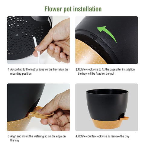 WSMKSZ removable reservoir enables easy refills and cleaning.