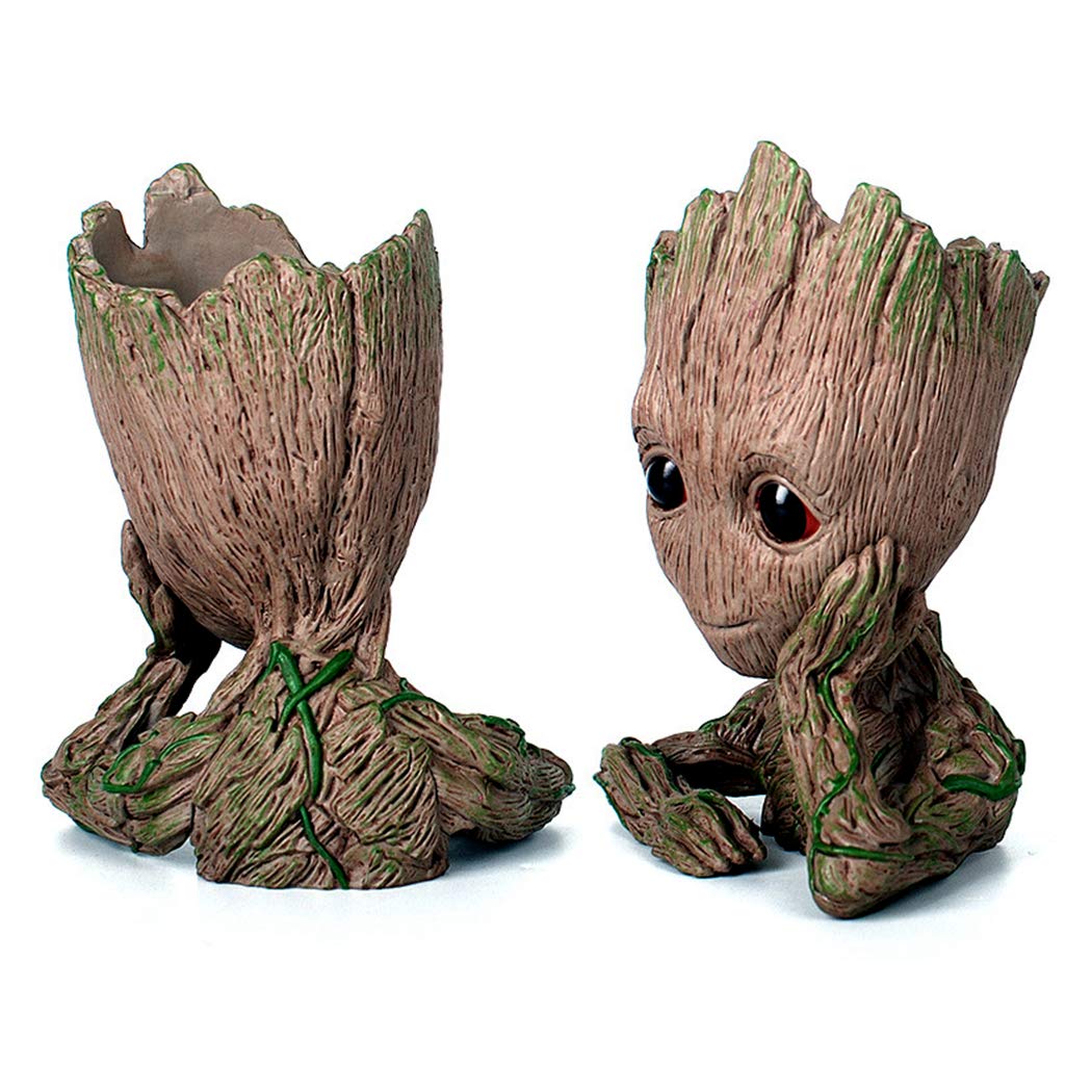 WT WINGTENG Baby Groot pen holder doubles as desk decor