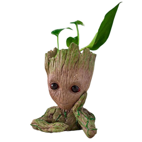 WT WINGTENG Baby Groot plant pot with drainage hole for succulents