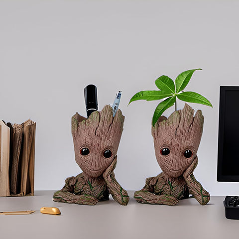 WT WINGTENG gift-ready Baby Groot planter for friends