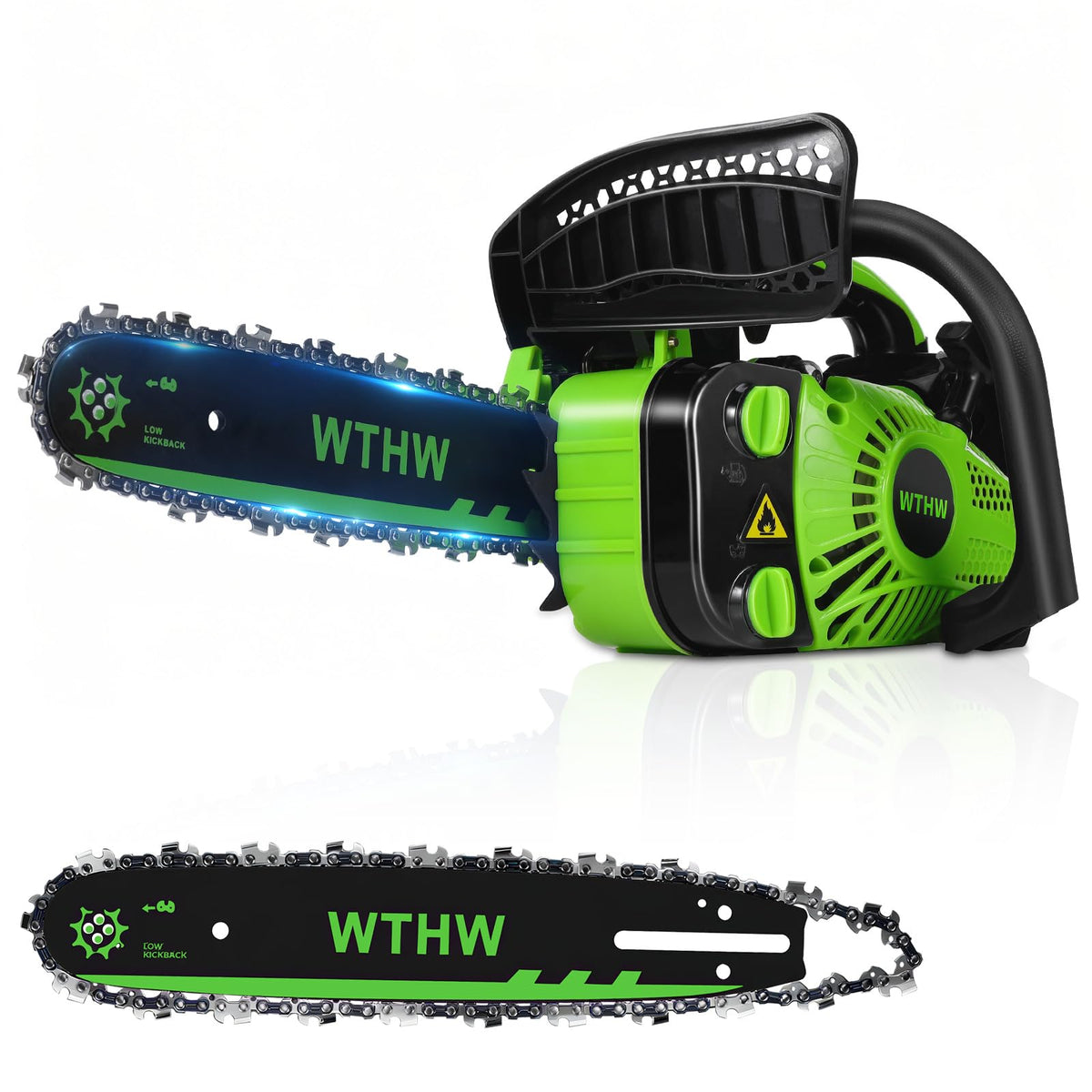 WTHW balance top-handle saw demonstrating ergonomic design for precise pruning from a secure grip.