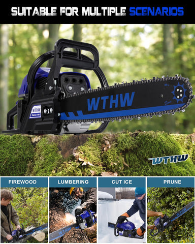 WTHW inertial chain brake enhancing operator safety